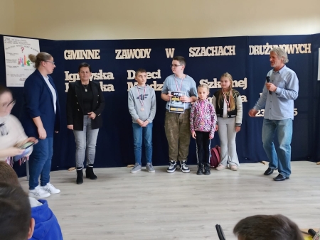 Sukces naszych uczniów w turnieju szachowym w SP Kamienica Dolna