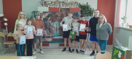 Turniej szachowy w Szkole Podstawowej w Grudnej Górnej